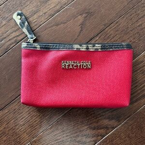 Kenneth Cole Reaction Vibrant Red Key & Card Holder
